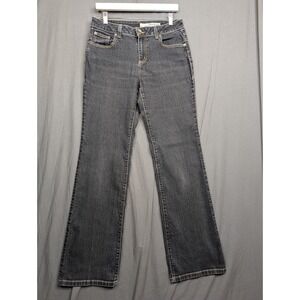 DKNY Women's Black Denim Jeans Size 10 Long